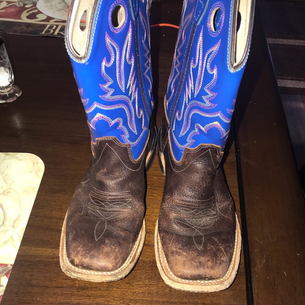 Old West Boys Size 1 boots